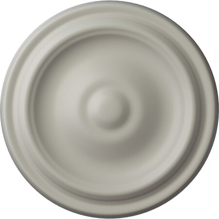 Ekena Millwork Maria Ceiling Medallion (Fits Canopies up to 1 3/4"), Hand-Painted Pot of Cream, 9 5/8"OD x 1 1/8"P CM09MAPCF